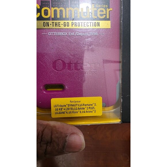 NWT Otterbox Commuter Series Case For LG Tribute Dynasty/Fortune 2 Aristo 2/2 Pl - Picture 2 of 4